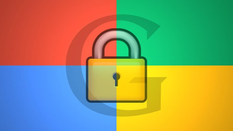 graphic image of windows color and a lock
