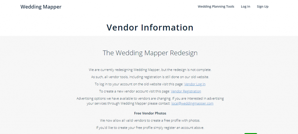 wedding mapper