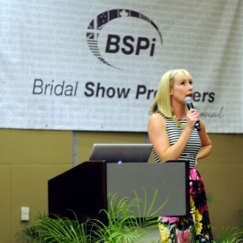 speaker at wedding trade conference bspi