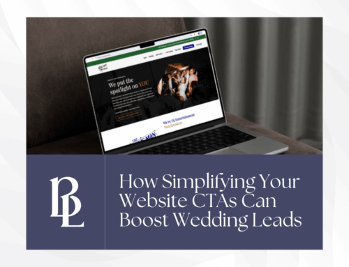 How Simplifying Your Website CTAs Can Boost Wedding Leads: A Case Study