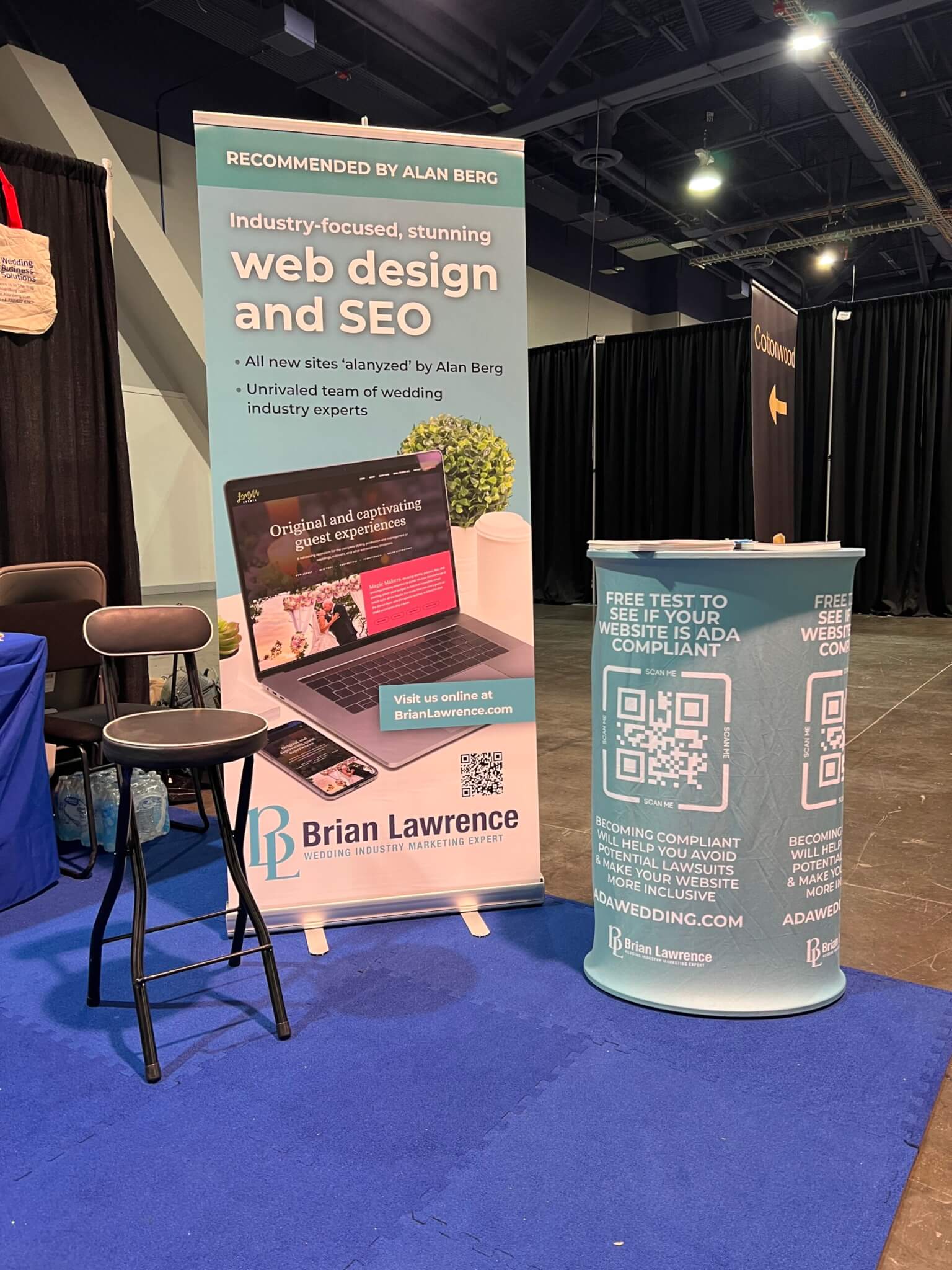 brian lawrence and alan berg booth 2025 wedding mba