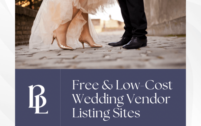 wedding vendor listing sites